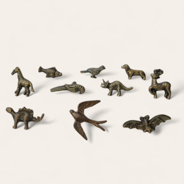 Vintage Animal Cabinet Drawer Knobs Handles Antique Bronze Animal Bird Insect Cupboard Door Knobs by REHMAN CRAFT