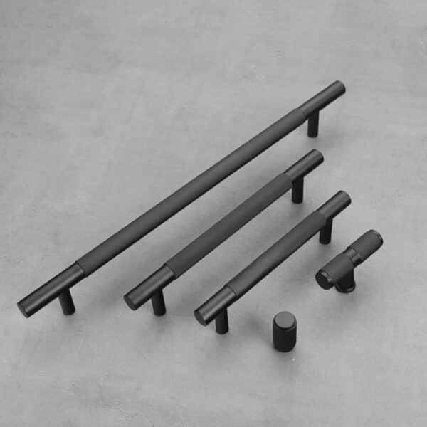 Matt Black Brass Cabinet Handle by REHMAN CRAFT