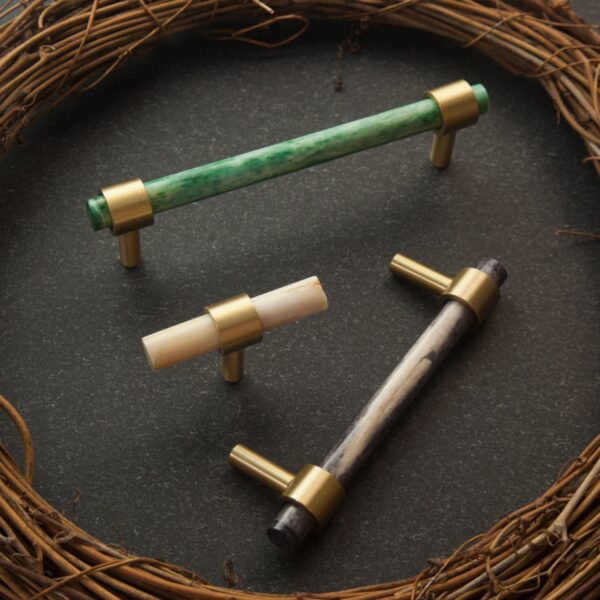 Natural bone Handmade brass Pulls Knobs Antique Vintage Bronze Knobs Pulls Handles by REHMAN CRAFT